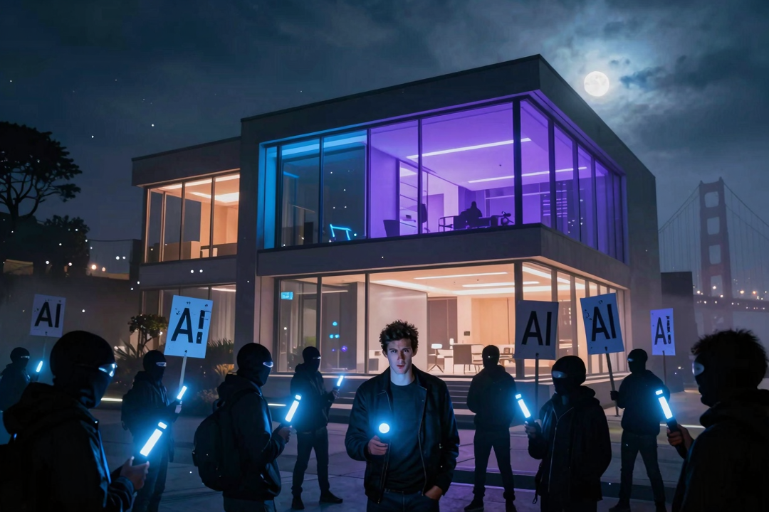 ataques sam altman mansao openai tensao anti ia san francisco