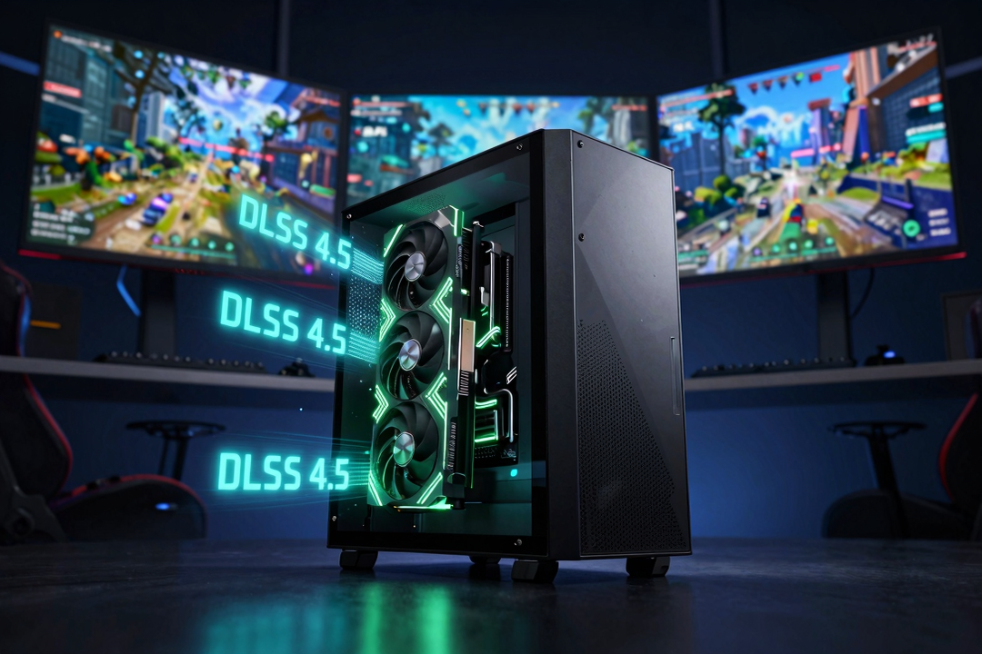 dlss 4 5 ia nvidia dominam pc gaming 2026