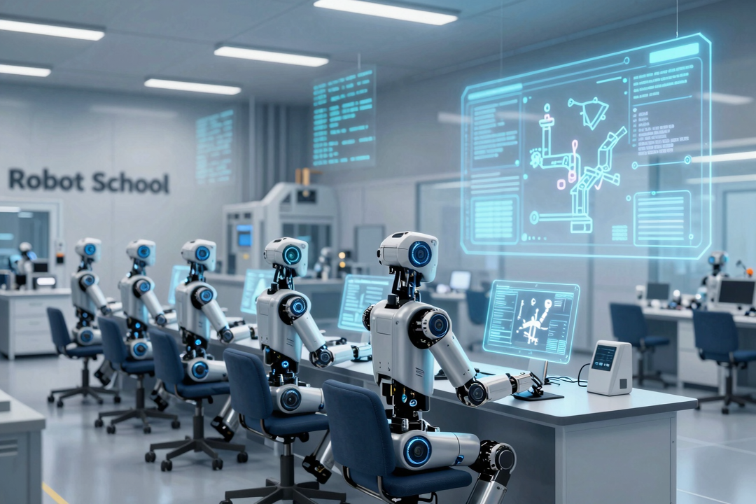 fabrica eua cria escola para robos ia tarefas basicas