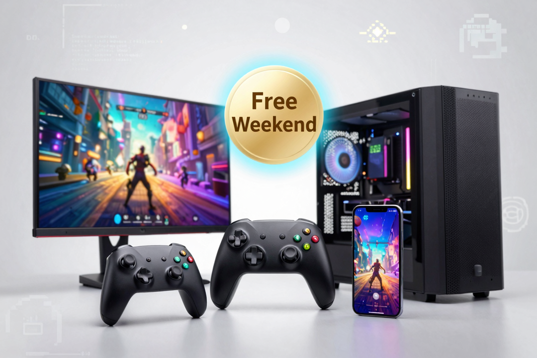 Fim de Semana Grátis: 5 Jogos Imperdíveis no PC, Consoles e Mobile