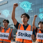 funcionarios samsung ameacam greve historica lucros ia