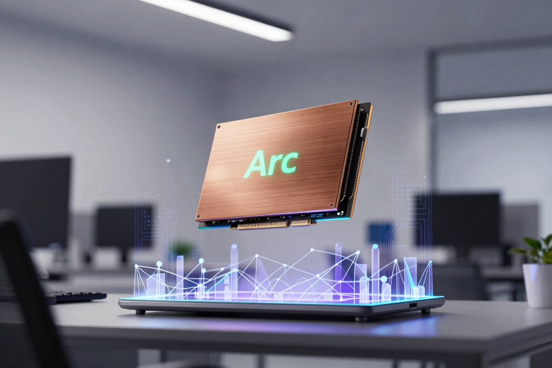 intel cancela gpus arc celestial foca ia solucoes profissionais