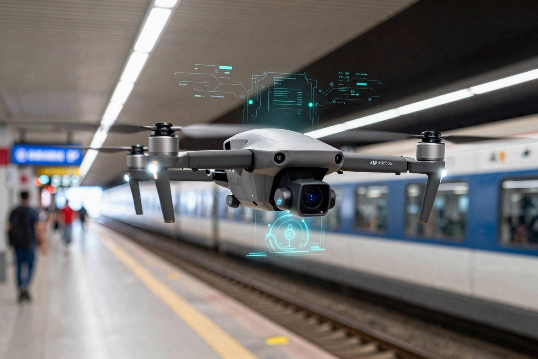 Metrô-DF Eleva Segurança com Drone DJI Matrice 4T e IA Avançada