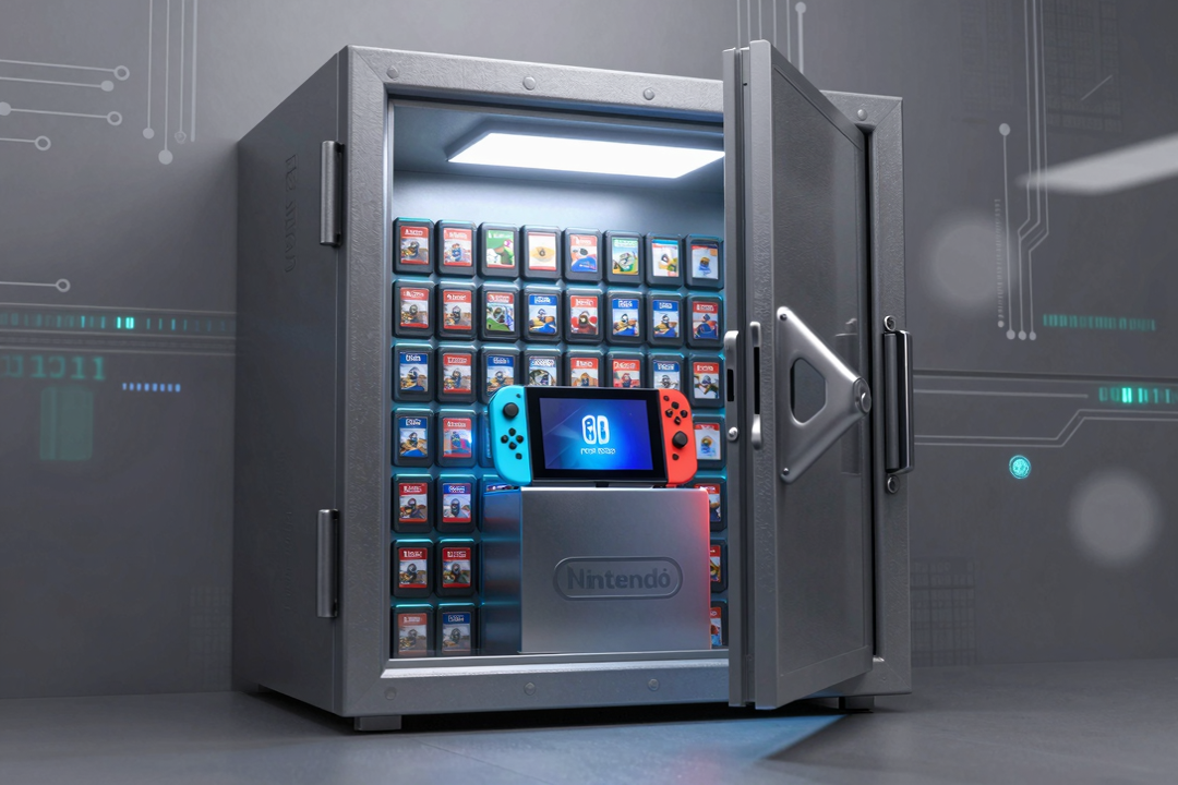 nintendo guardava jogos prontos cofre switch ativo ex funcionarios