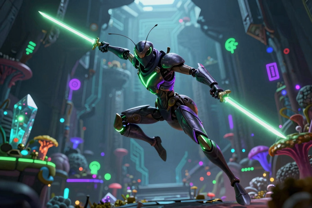 project ants metroidvania 3d une combate ninja gaiden exploracao hollow knight