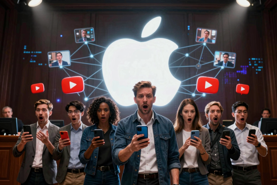 Youtubers processam Apple por uso ilegal de vídeos em IA 1 youtubers processam apple uso ilegal videos ia