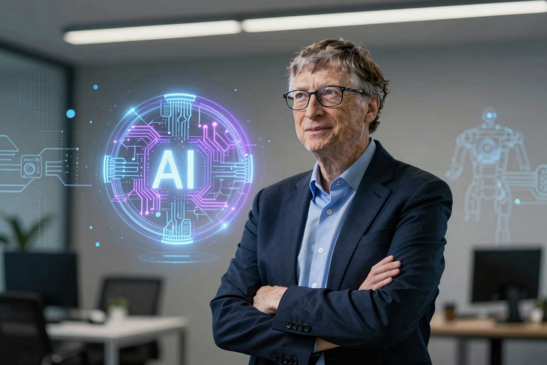 Alerta de Bill Gates: IA tornará humanos ‘desnecessários para a maioria das coisas’ em 10 anos!