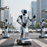 china implanta robos humanoides para controlar transito e fiscalizar cidades