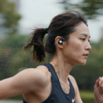 huawei freeclip 2 fone estilo piercing corrida liberdade