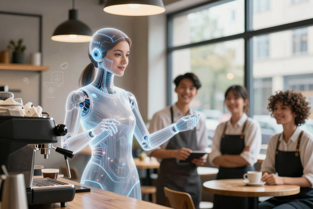 ia mona gerencia cafe estocolmo contrata humanos