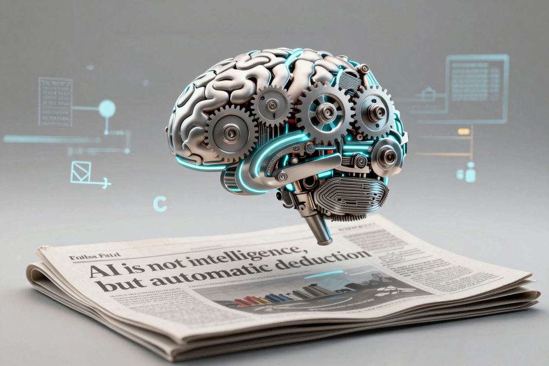 ia nao e inteligencia e um sistema de deducao automatica folha