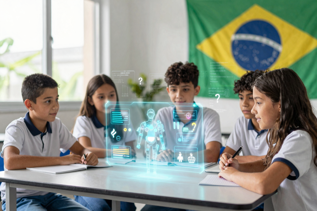 IA nas Escolas: Brasil Avança com Novas Diretrizes e Desafios na Educação