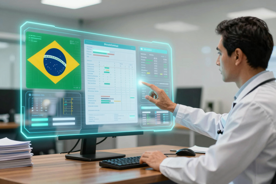 IA na Saúde Brasileira Cresce Focada em Burocracia e Gestão 1 ia saude brasil cresce foco burocracia gestao