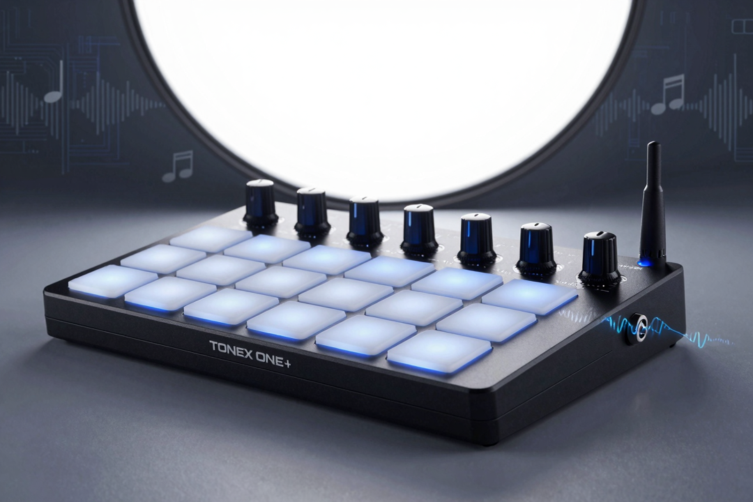 ik multimedia lanca tonex one controle sem fio midi total