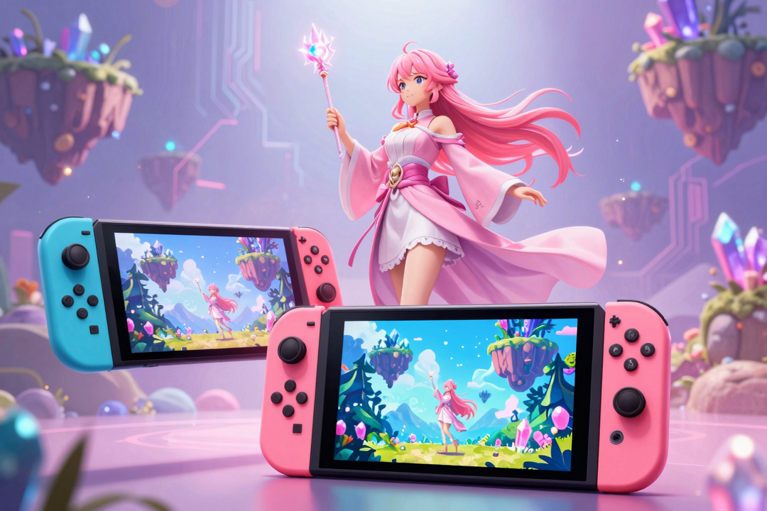 Magical Blush Chega ao Nintendo Switch e Switch 2: Aventura Metroidvania Mágica Anunciada!