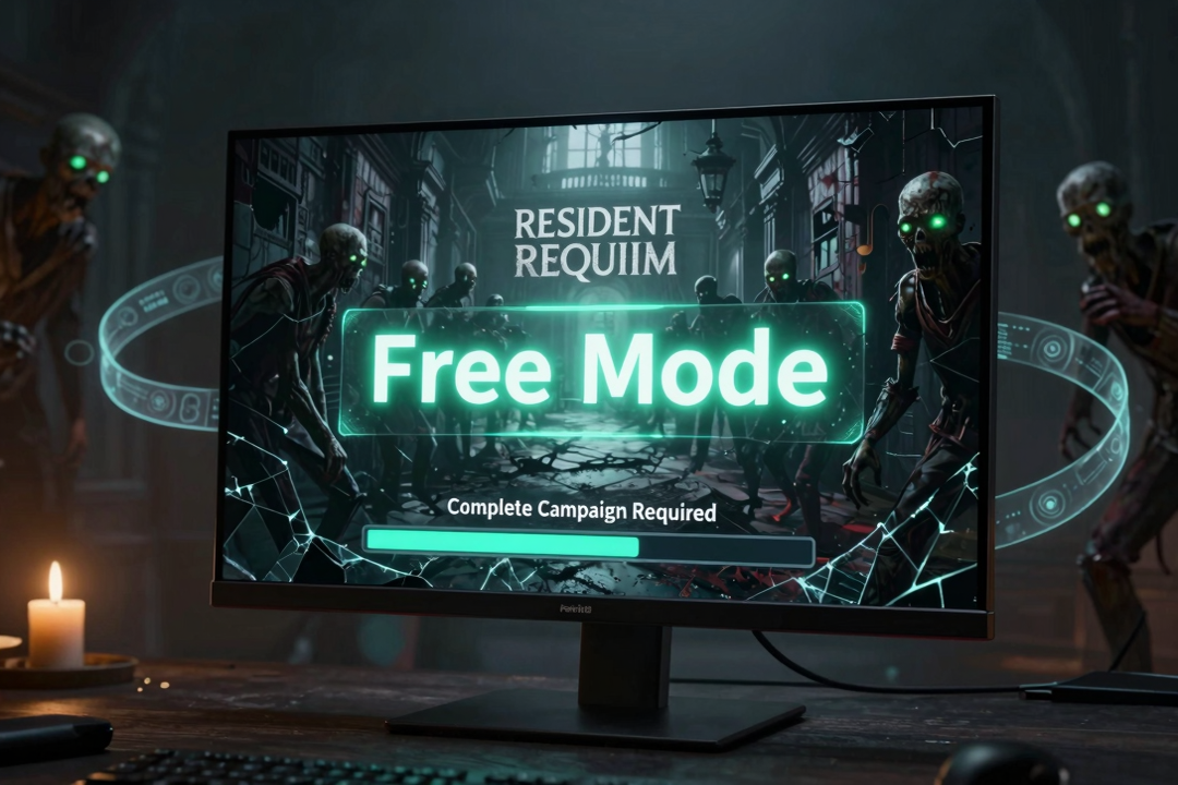 Novo Modo Gratuito de Resident Evil Requiem Exige Campanha Completa