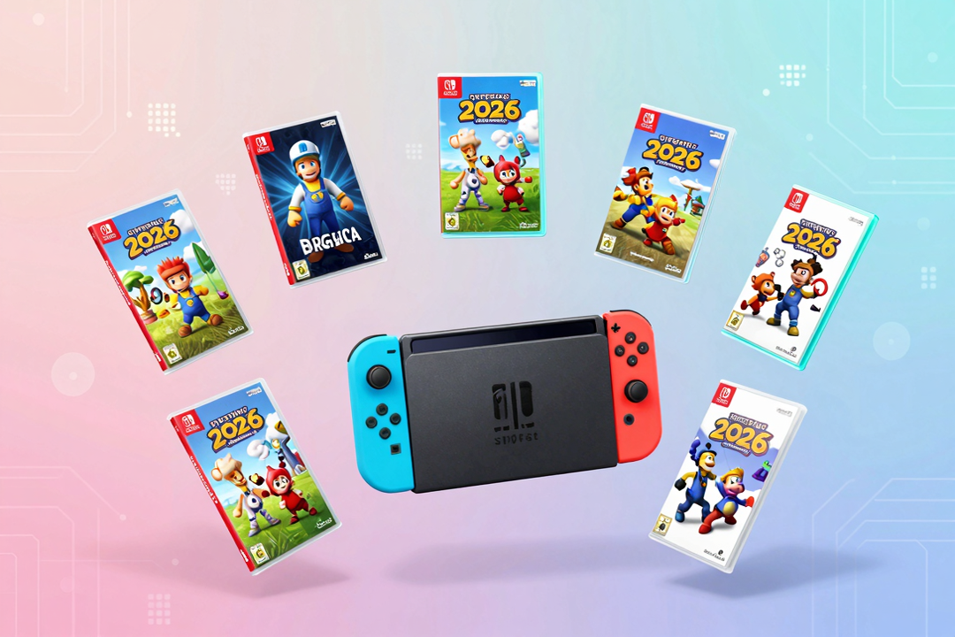 Novos Jogos Nintendo Switch 2026: 8 Títulos Essenciais