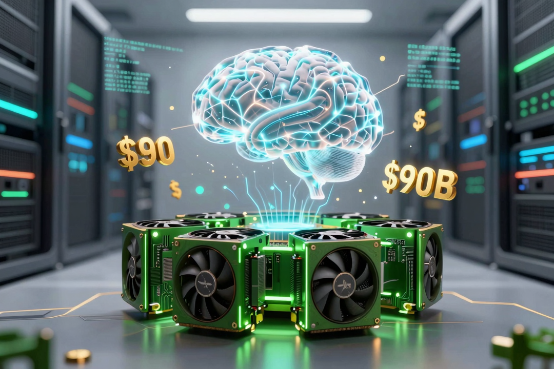 nvidia financia boom ia investimentos us 90 bi chips