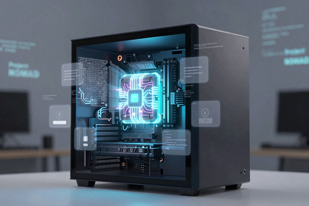 project nomad pc vira internet offline com ia avancada