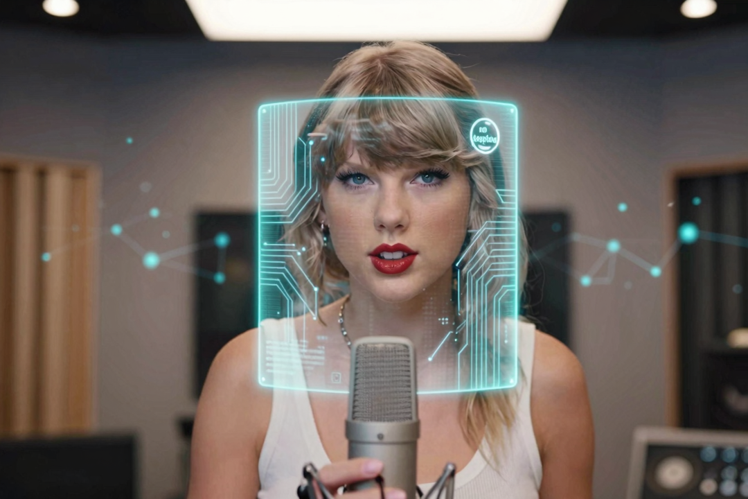 Taylor Swift Registra Voz e Imagem Contra Deepfakes de IA