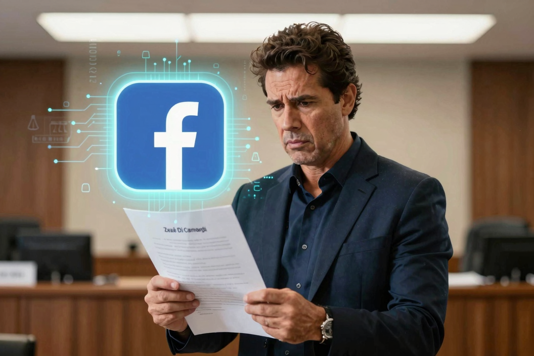 zeze di camargo perde acao facebook ia anuncios