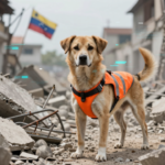 foto cao protetor terremoto venezuela falsa ia