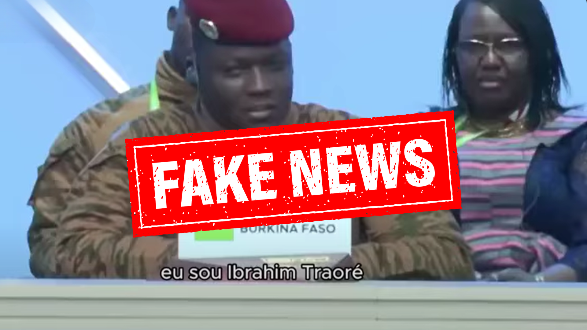 Vídeo falso de Ibrahim Traoré ameaçando Lula é gerado por IA