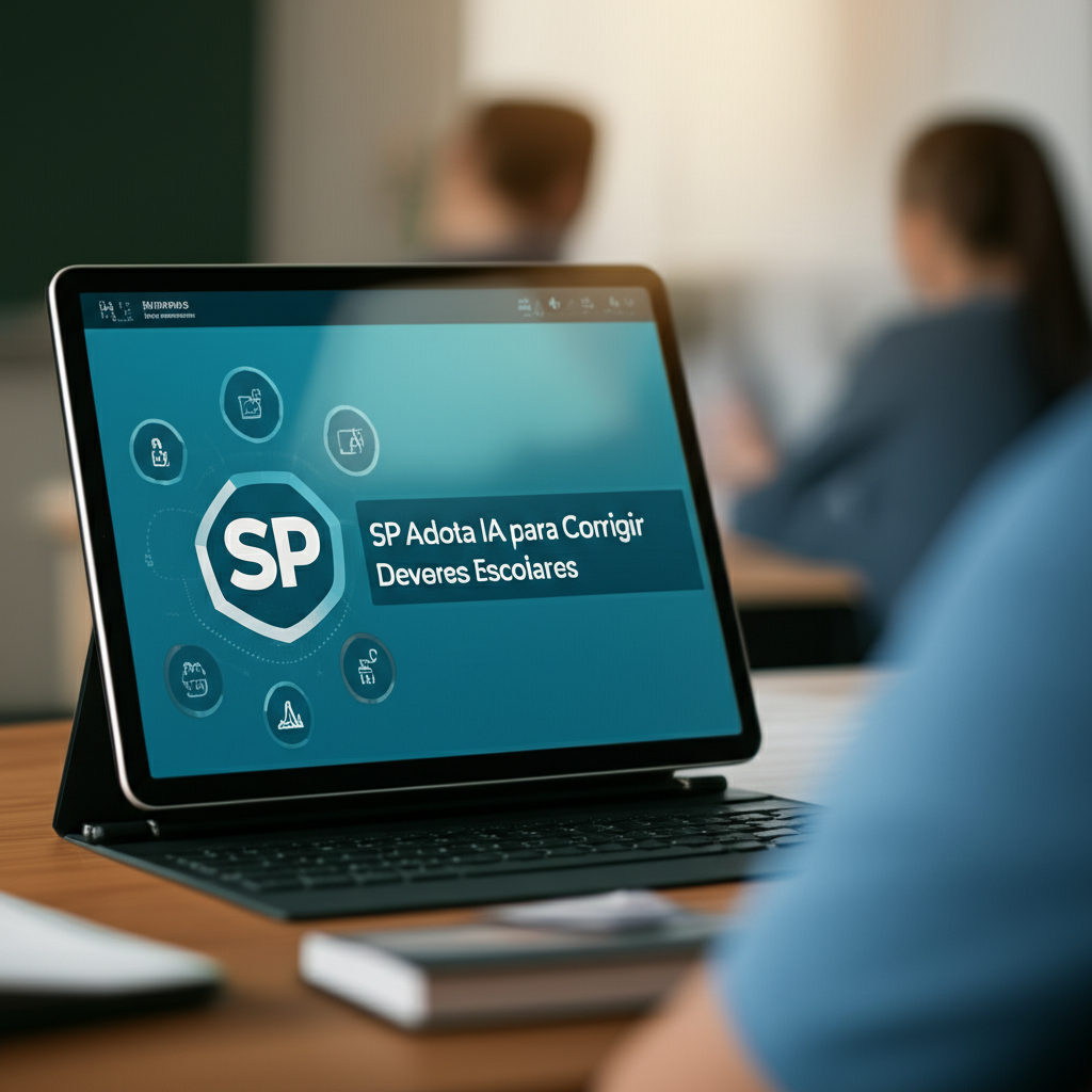 SP Adota IA para Corrigir Deveres Escolares