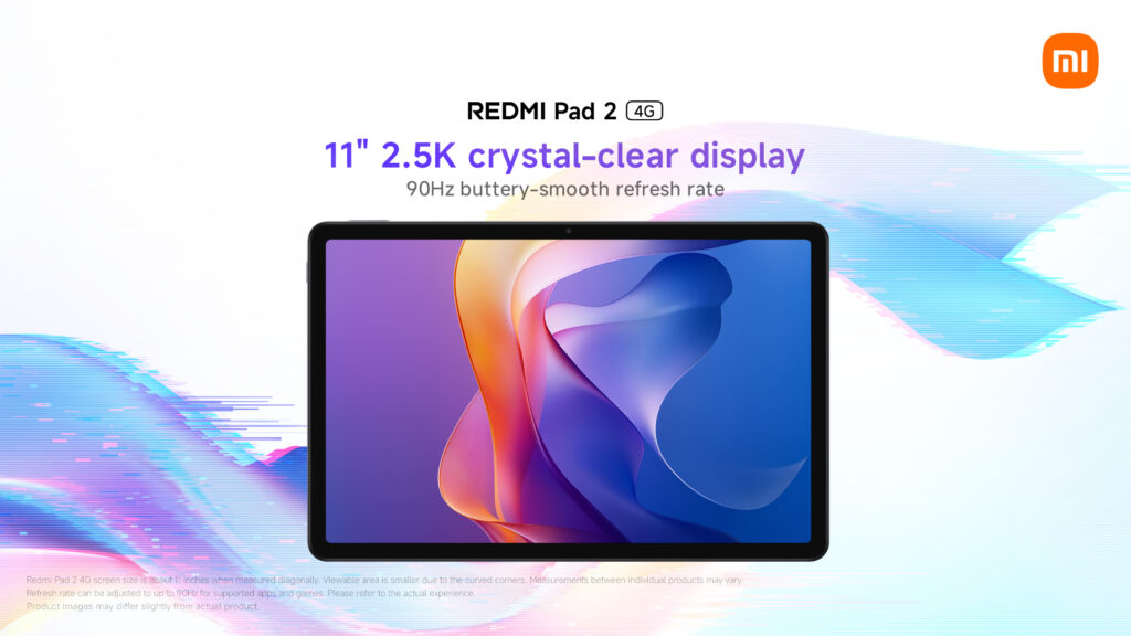 Redmi Pad 2: Lançamento Global com Helio G100 Ultra em Junho 1 Redmi Pad 2 official 1