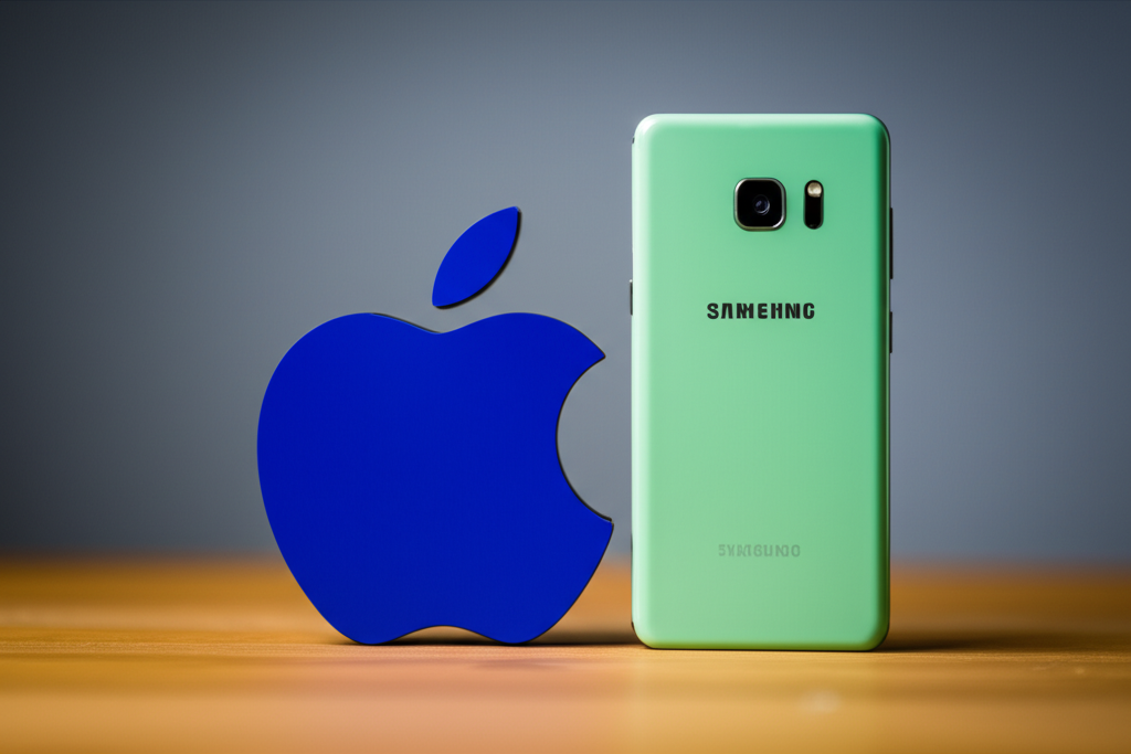 Samsung Lidera em Faturamento no Brasil, Dobrando Apple