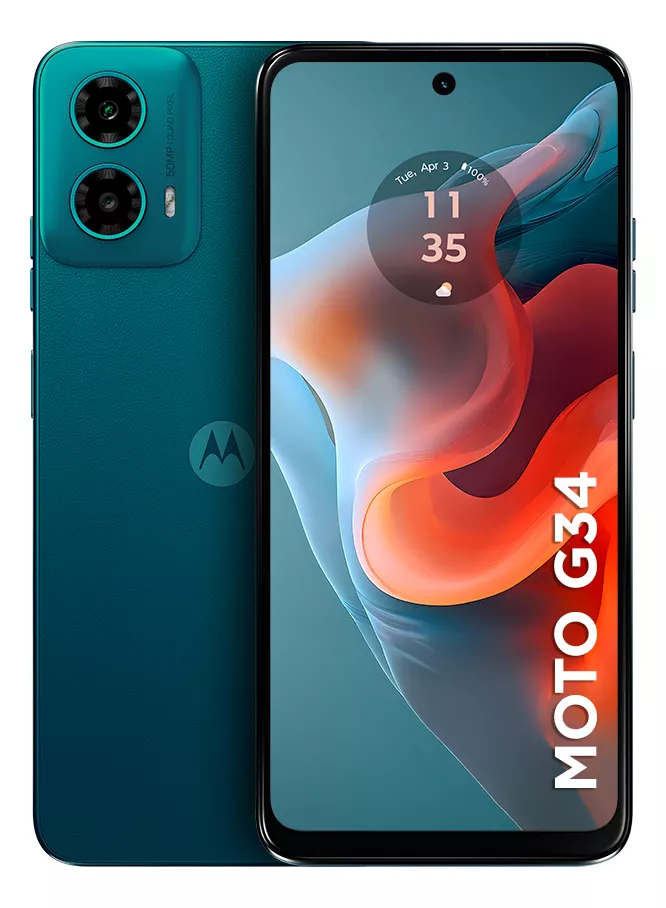 Guia de compra: Celulares com Melhor Custo-Benefício em 2025 4 Motorola Moto G34 5G (128 GB)