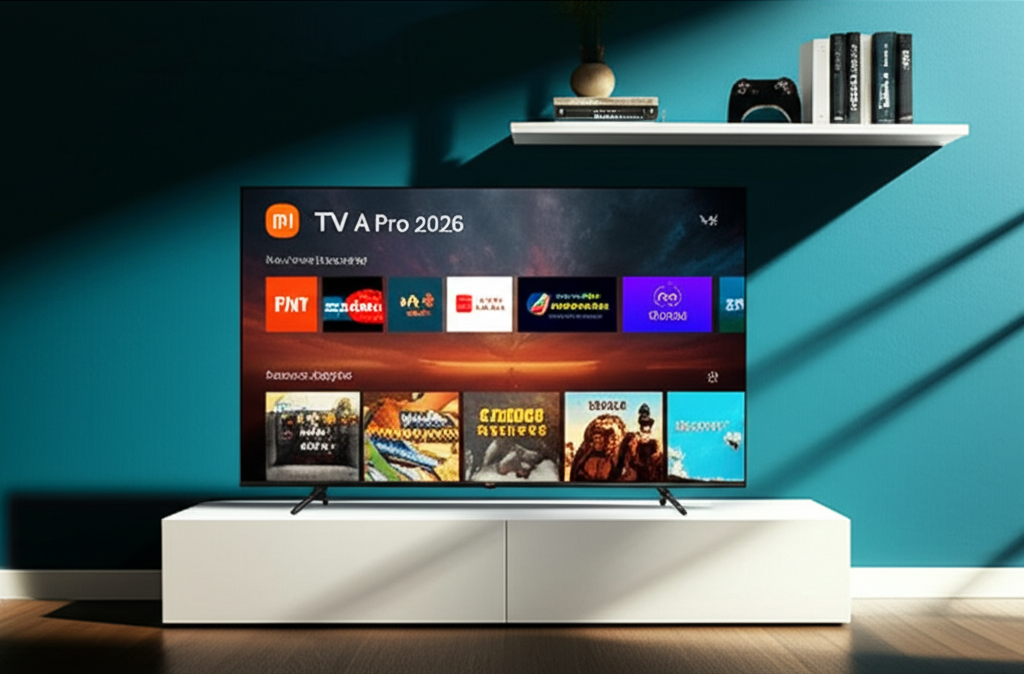 Xiaomi lança TV A Pro 2026 com QLED e taxa de 120Hz para games