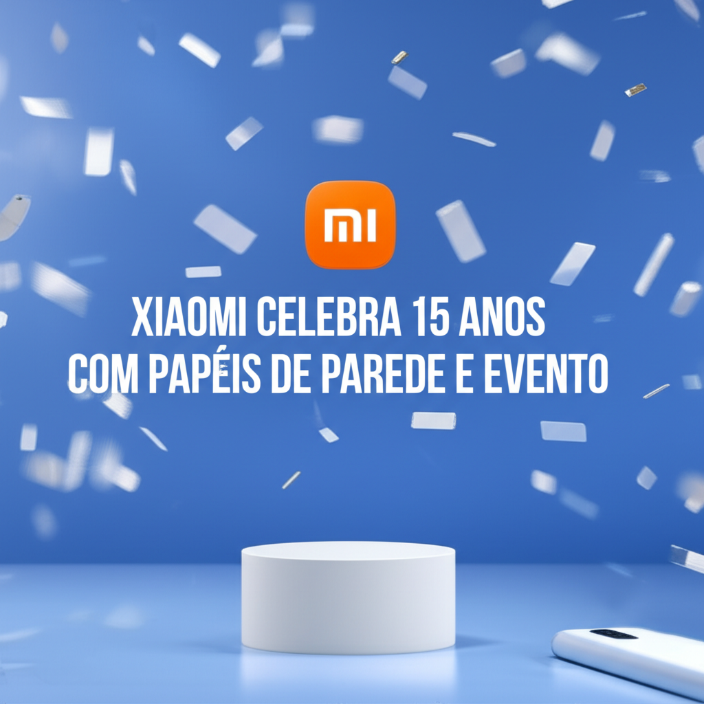 Xiaomi Celebra 15 Anos com Papéis de Parede e Evento