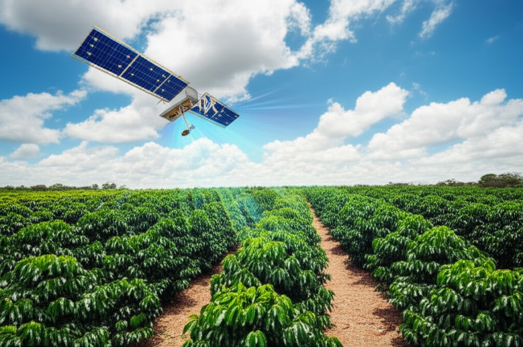 IA e Satélites Mapeiam Cafezais com 95% de Precisão