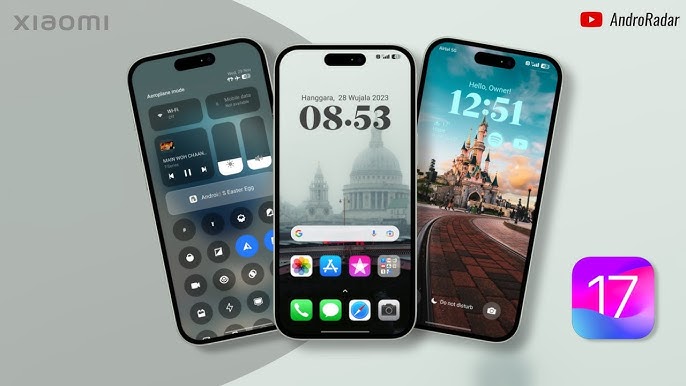 Tema iOS 26 chega ao HyperOS e MIUI da Xiaomi