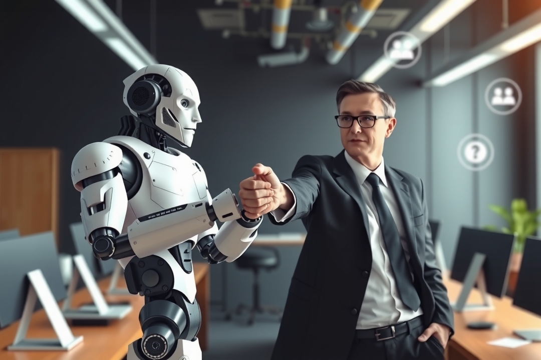 IA ameaça empregos de nível médio com automação de tarefas rotineiras