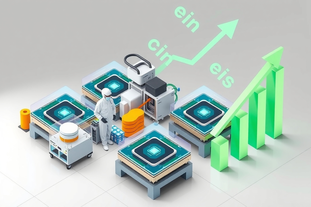 Receita global de fundição de chips cresce 8,1% no 3º trimestre de 2025