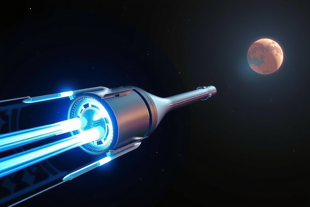 Propulsão a Plasma Promete Reduzir Viagem a Marte para 30 Dias