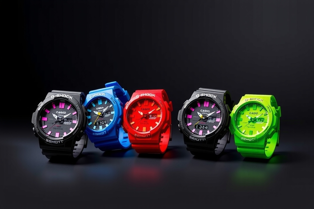 Casio G-Shock YRA: Quatro Novos Modelos Lançados em Fevereiro