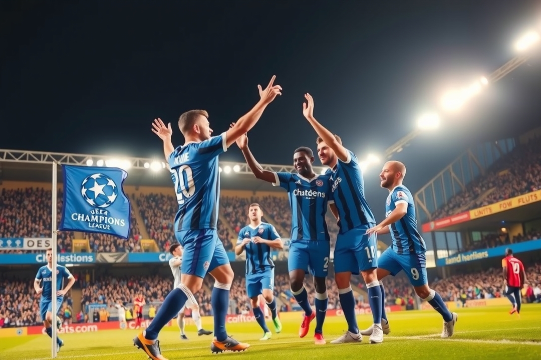 Club Brugge Goleia Kairat e Mantém Vivas as Chances na Champions League
