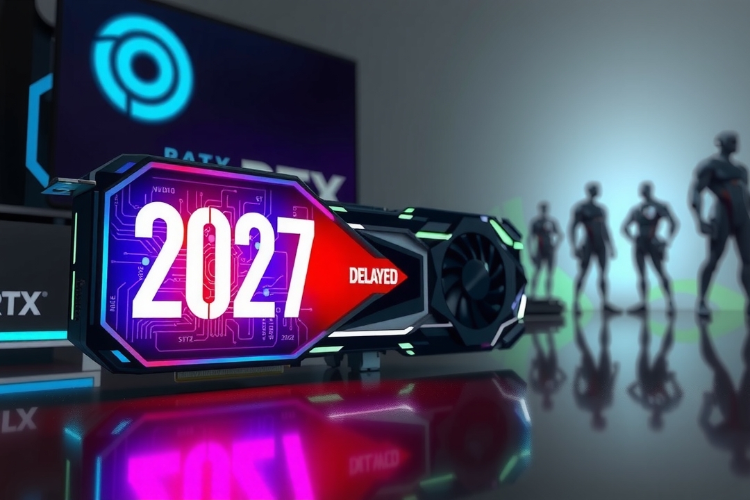 RTX 60 da NVIDIA pode demorar: Rumor aponta lançamento para o segundo semestre de 2027