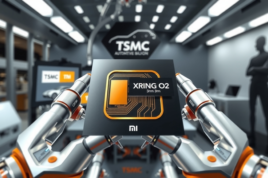 Xiaomi Desenvolve Chip XRING O2 de 3nm com TSMC para Carros e PCs