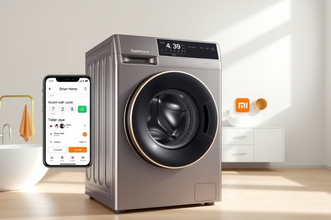Xiaomi expande venda de lavadora inteligente com controle via aplicativo para mais países