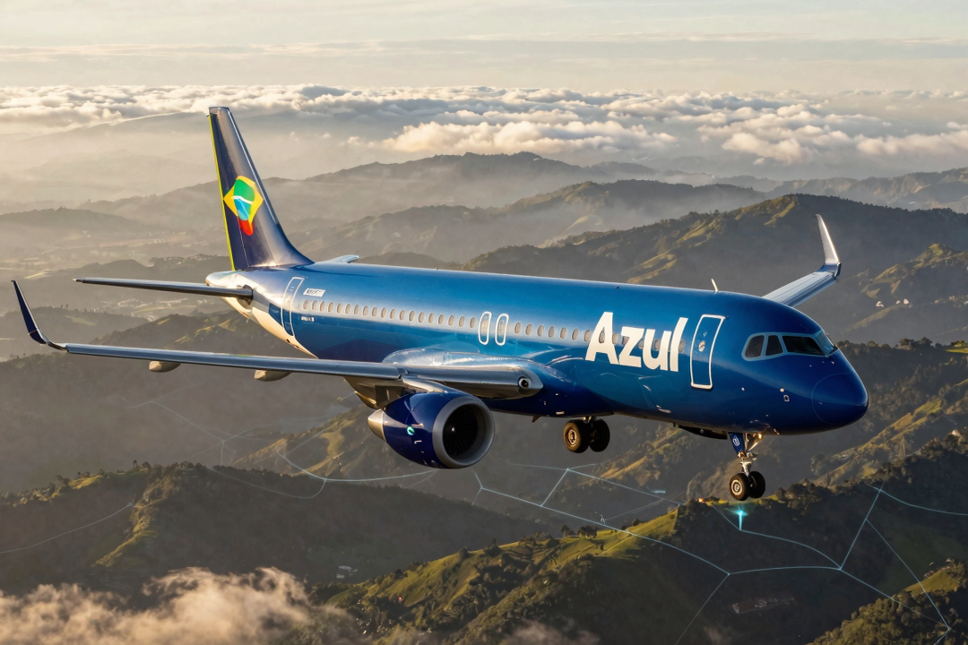 Azul Bate Recorde em MG e Anuncia Rotas Internacionais para 2026