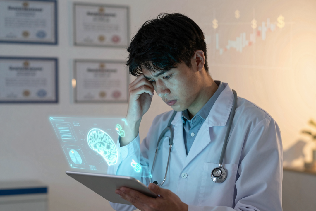 Diagnóstico Força Jovens a Deixar Medicina; IA Vira US$ 3,1 Milhões