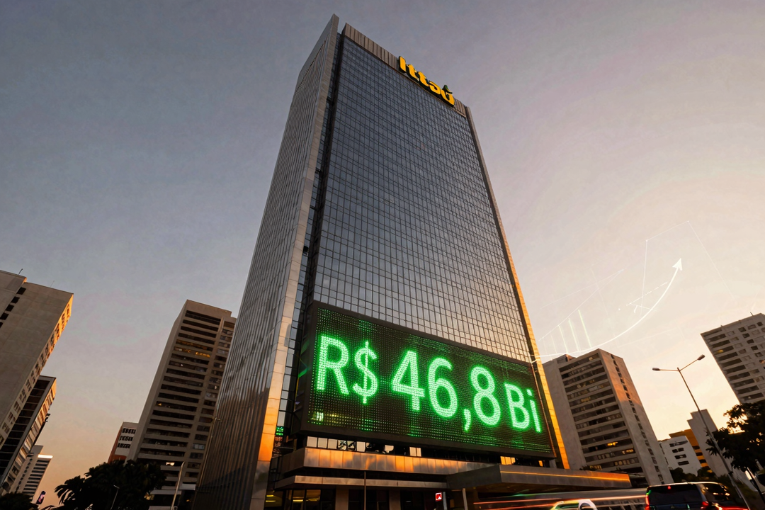 Itaú Bate Recorde: R$ 46,8 Bi de Lucro em 2025, Maior da História