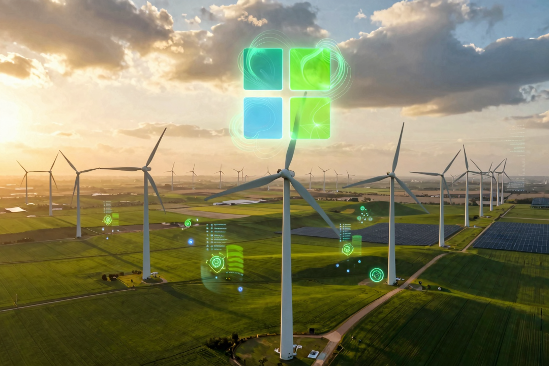IA em Alta: Microsoft Garante: Seguiremos Comprando Energia Renovável