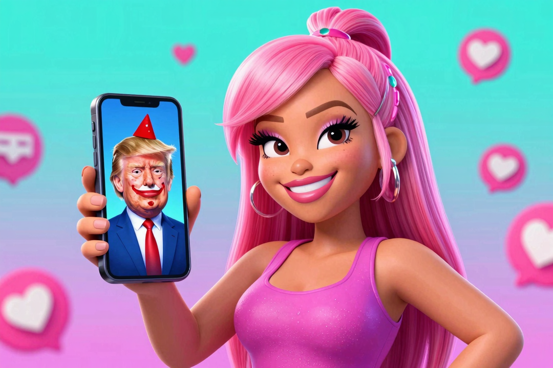 Nicki Minaj Zomba Trump com IA e Coleciona Críticas nas Redes
