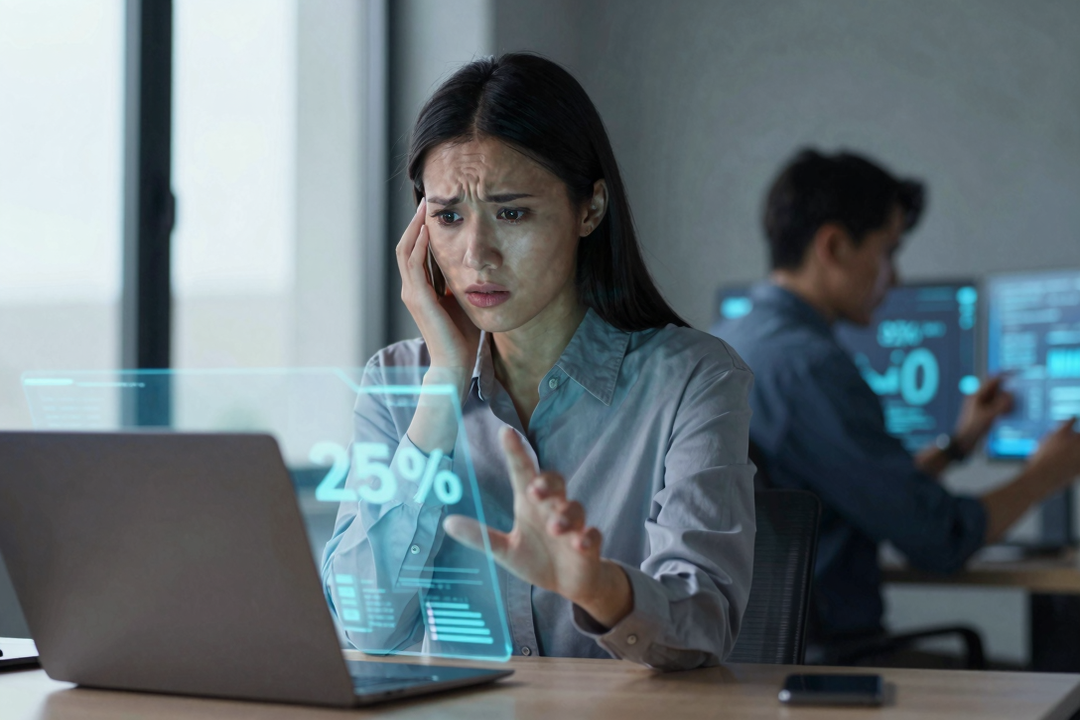 Estudo Revela: Mulheres Usam IA 25% Menos que Homens por Medo de Riscos
