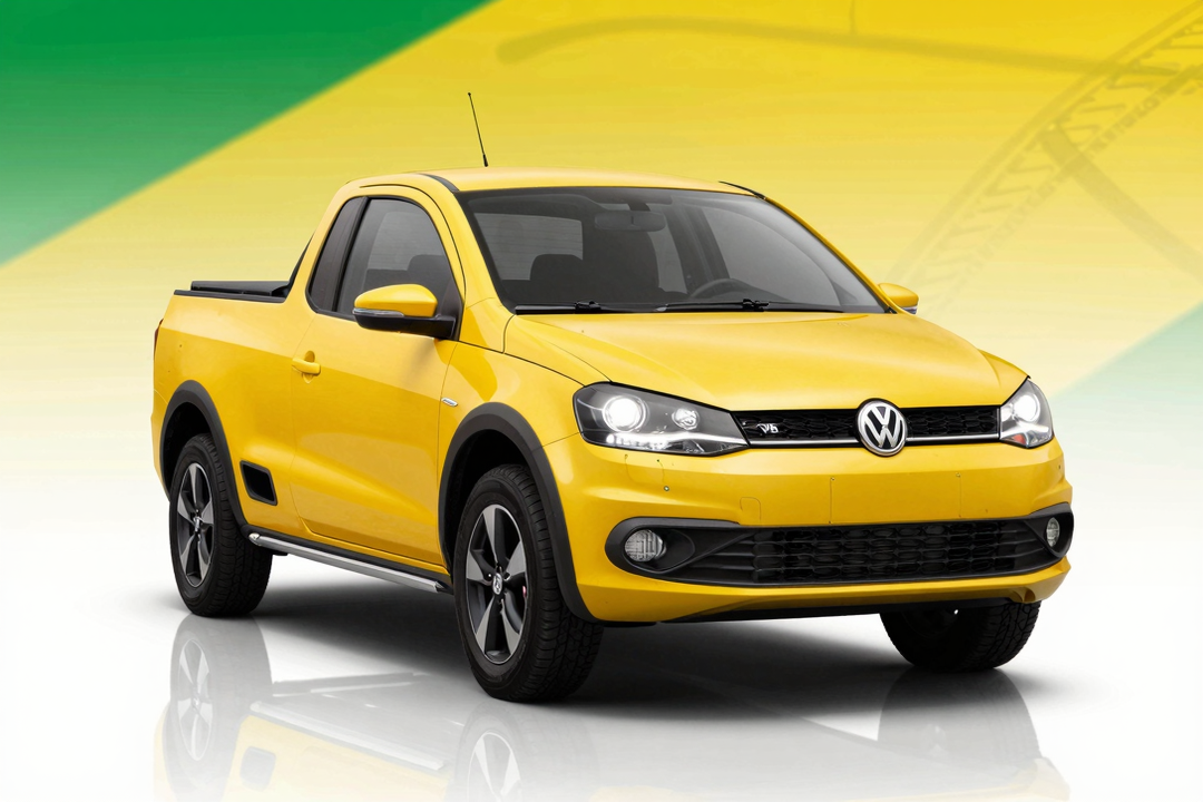 VW Tukan: Nova Picape Nacional Chega em 2027 com Amarelo Canário